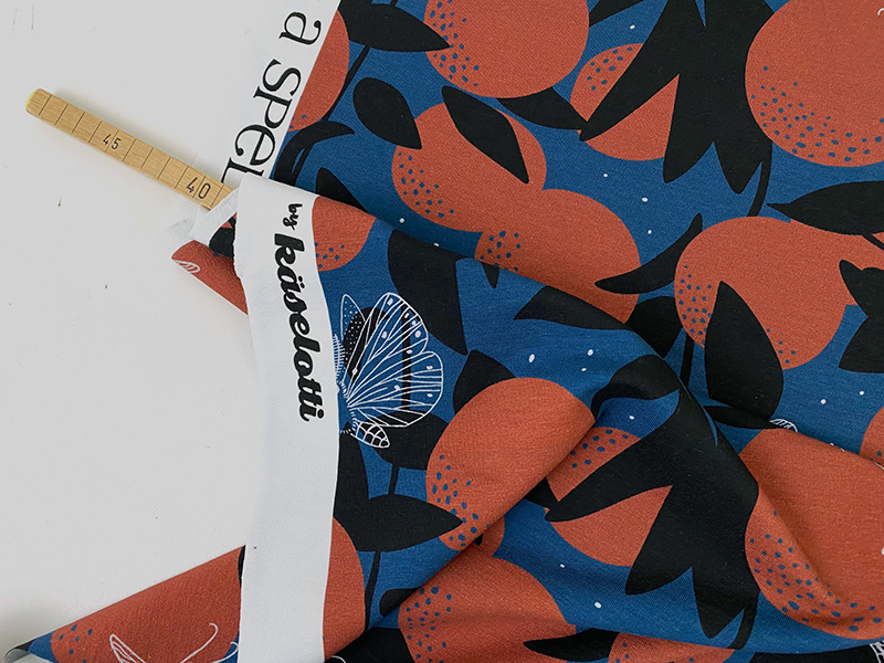 Night by Käselotti, Petrol & Rust, French Terry Modal – Bild 3