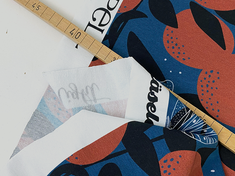 Night by Käselotti, Petrol & Rust, French Terry Modal – Bild 2