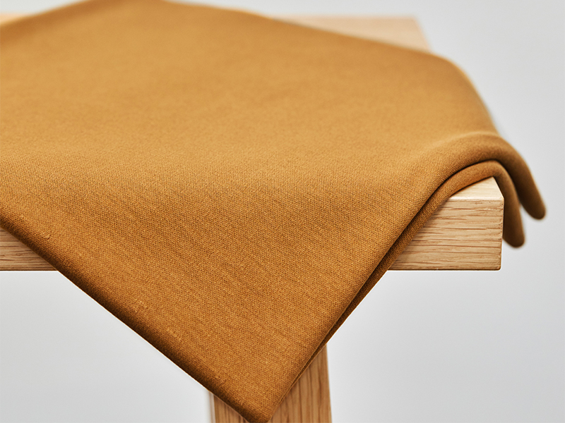 Two Face Coda Interlock, Tencel, MeetMILK, Mustard