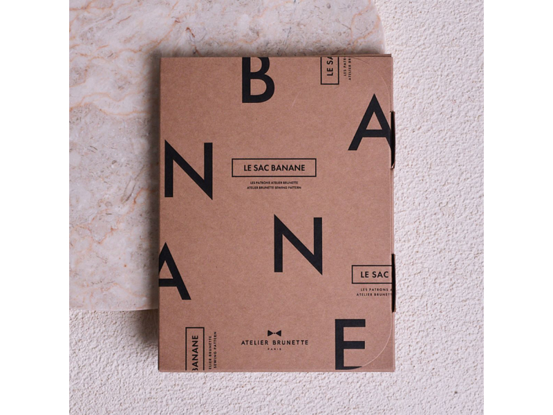 Le Sac Banane, Atelier Brunette, Papierschnittmuster