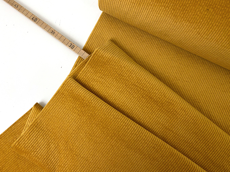 Genua Cord, washed, Ocker – Bild 2