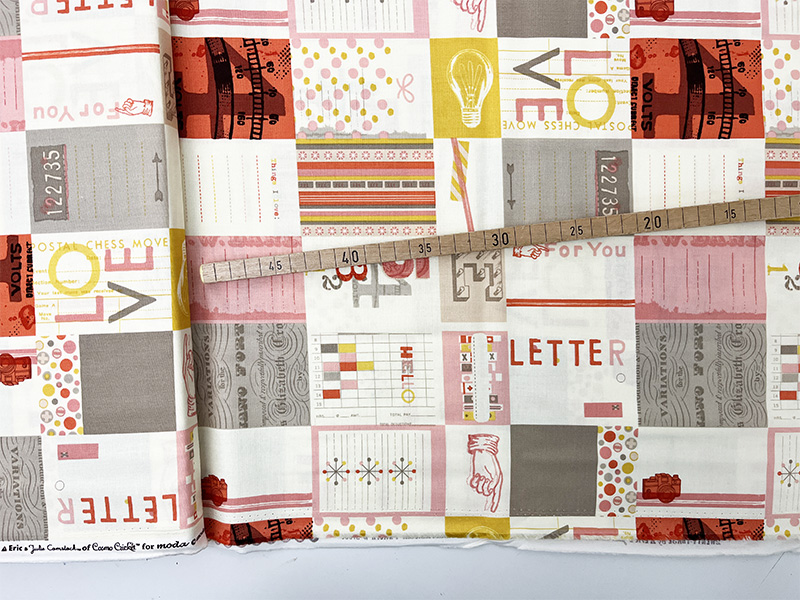 Reststück!!! 1,00m "2WENTY THR3E", Moda Fabrics – Bild 2