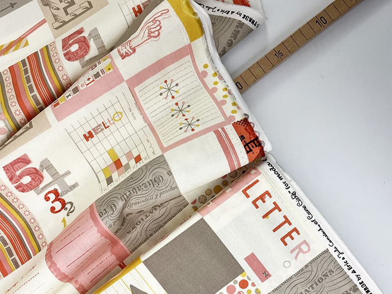 Reststück!!! 1,00m "2WENTY THR3E", Moda Fabrics