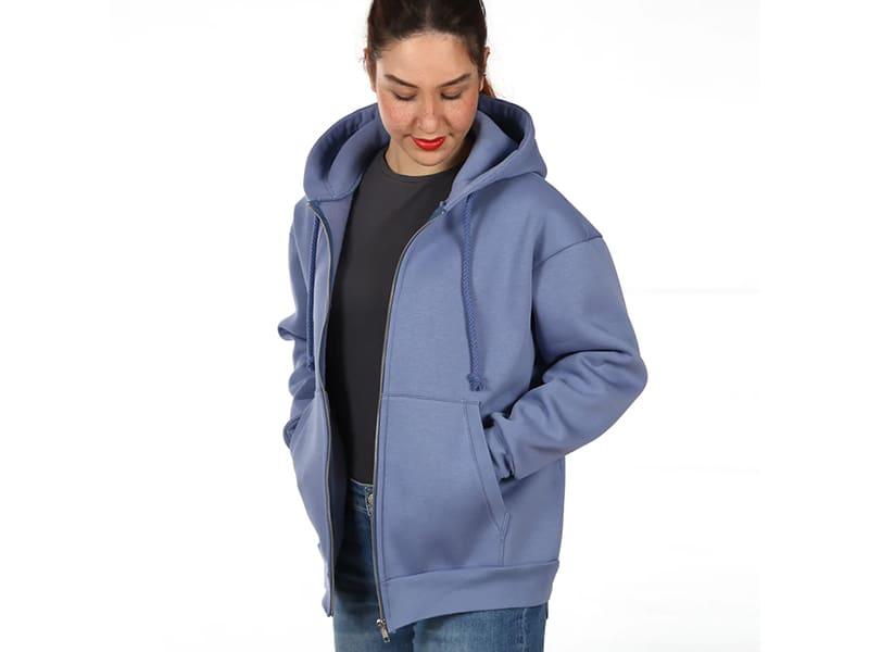Schnittmuster Frau Lou, Oversized Sweatjacke mit Kapuze, studioschnittreif – Bild 2