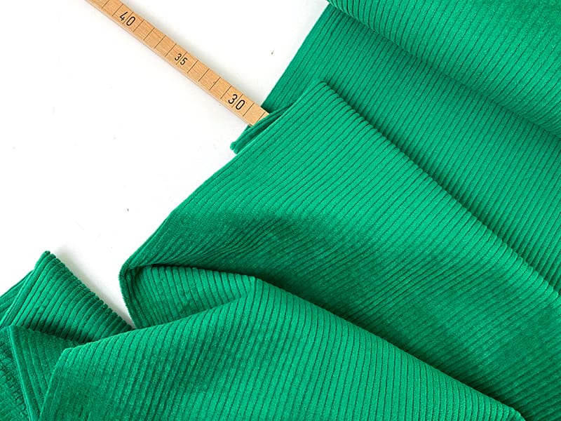 Genua Cord, washed, Gras – Bild 2