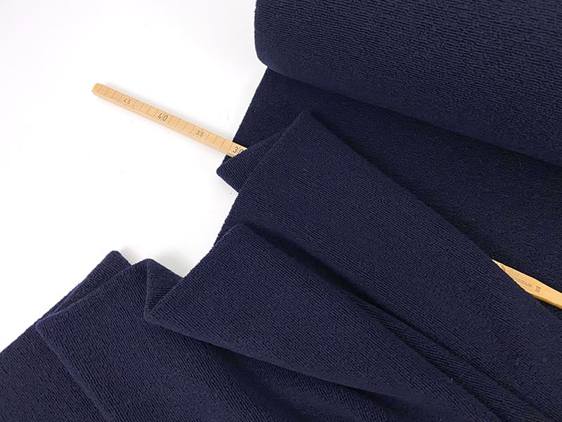 Merino Frottee, Navy – Bild 2