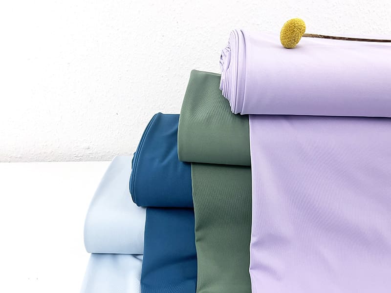 Reststück! 1,05m Yoga Sportjersey, Lilac – Bild 2