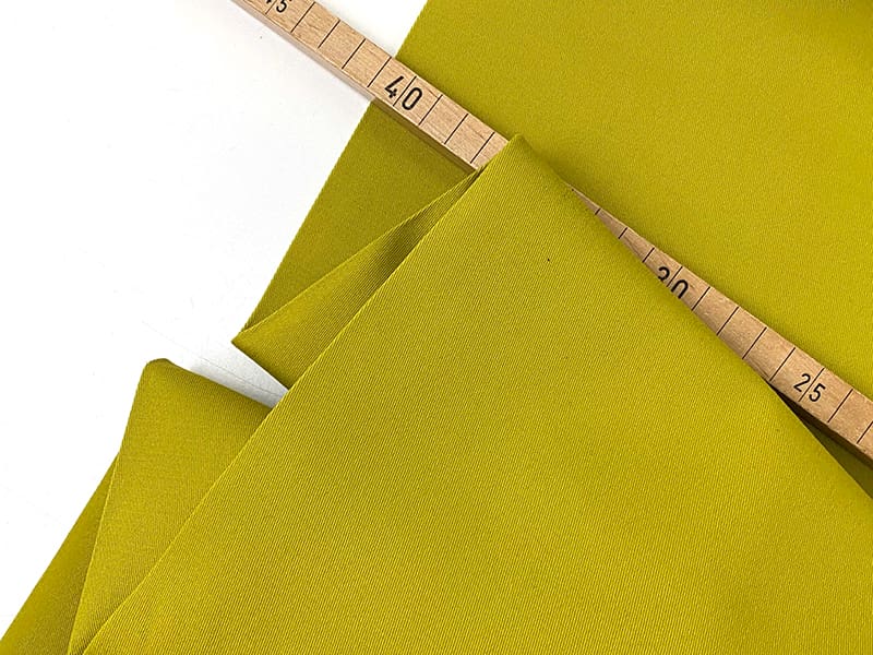 Reststück!!! 0,75m Cotton Stretch Twill, Pistazie – Bild 2