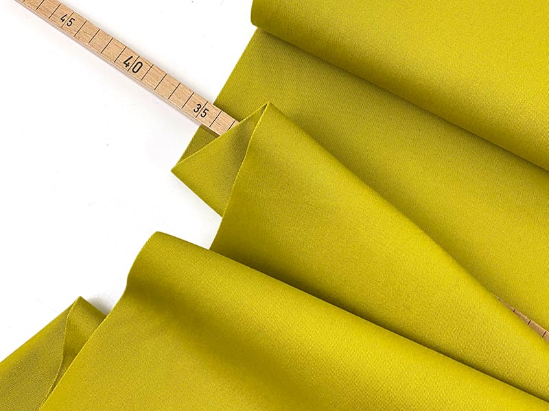 Reststück!!! 0,75m Cotton Stretch Twill, Pistazie