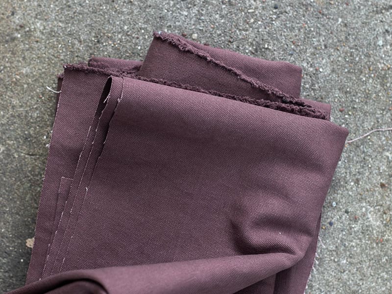 17oz Heavy Washed Canvas, grape, Mind the Maker