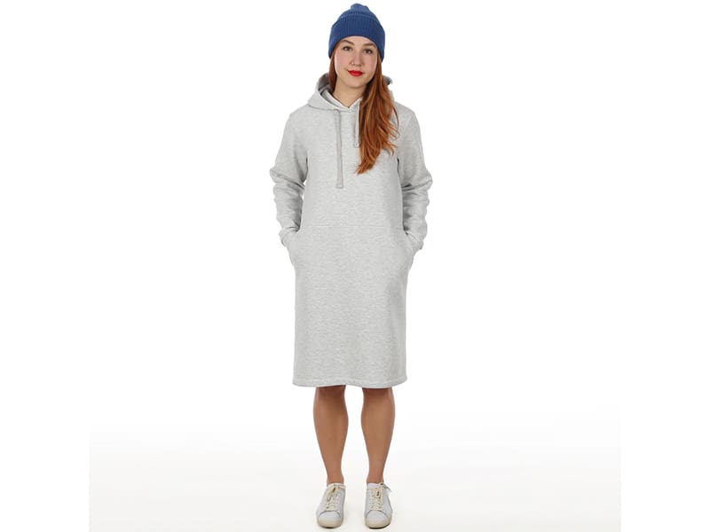 Schnittmuster Frau Sadie, Sweatkleid mit Kapuze, studioschnittreif