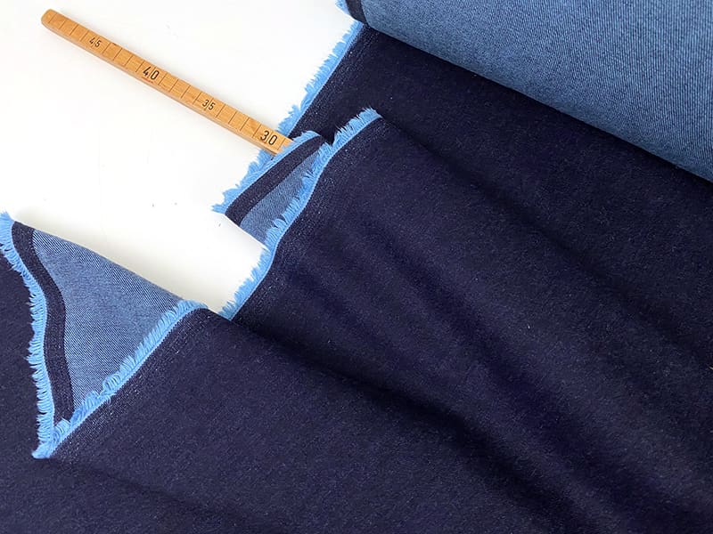 Nähpaket **1000Stoff Rock Twilly von Prülla** Designerdenim Aberdeen – Bild 4