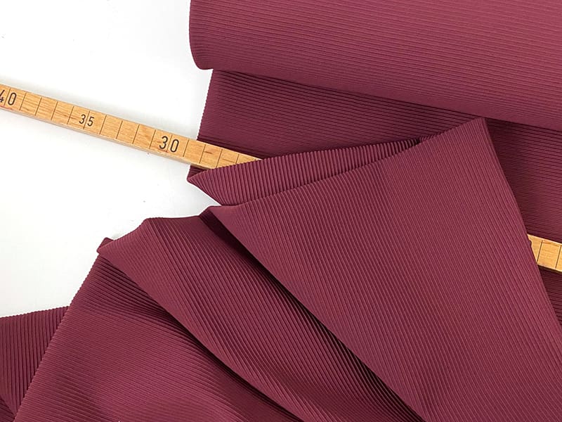 FLOW Wide Ribbed Activewear, Mind the Maker, Burgundy