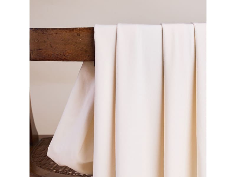 Reststück!!! 0,80m Atelier Brunette, Modal Jersey Off-White – Bild 2