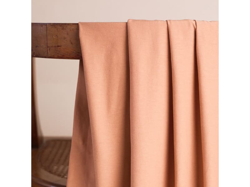 Reststück!!! 1,05m Atelier Brunette, Modal Jersey Silky Peach – Bild 2