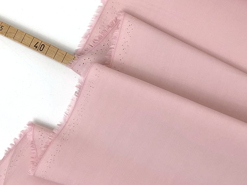 Designerleftover feine Papertouch Popeline, Dusty Rose – Bild 2