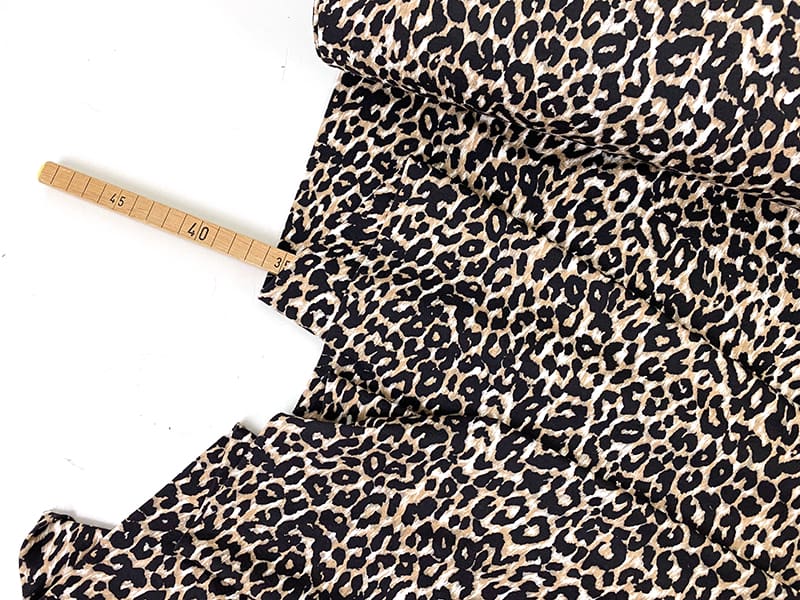 Reststück!!! 0,45m Designerleftover Viskosestrickjersey, Leon Edo – Bild 2