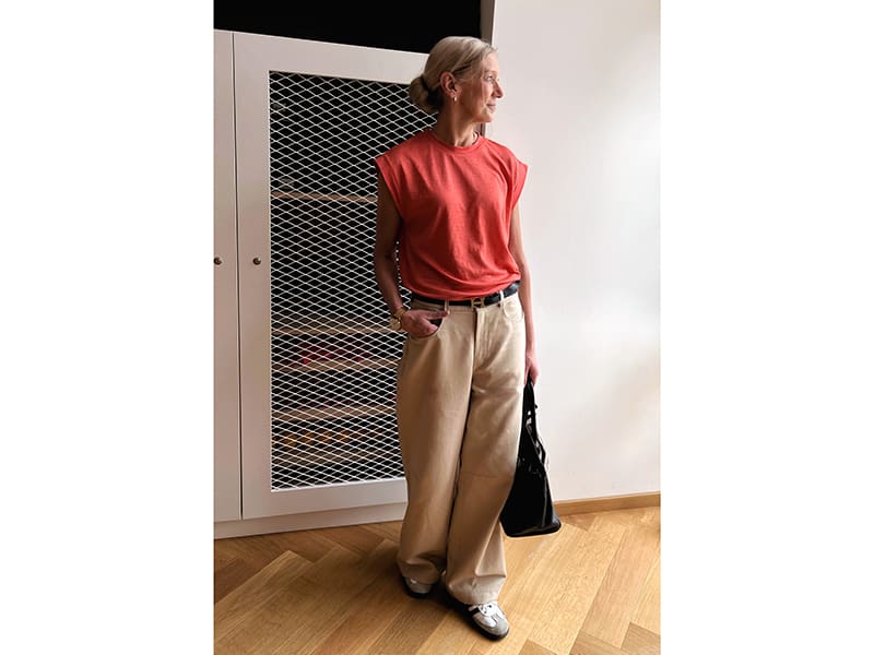 Heavy Lyocell Twill, Sand – Bild 4