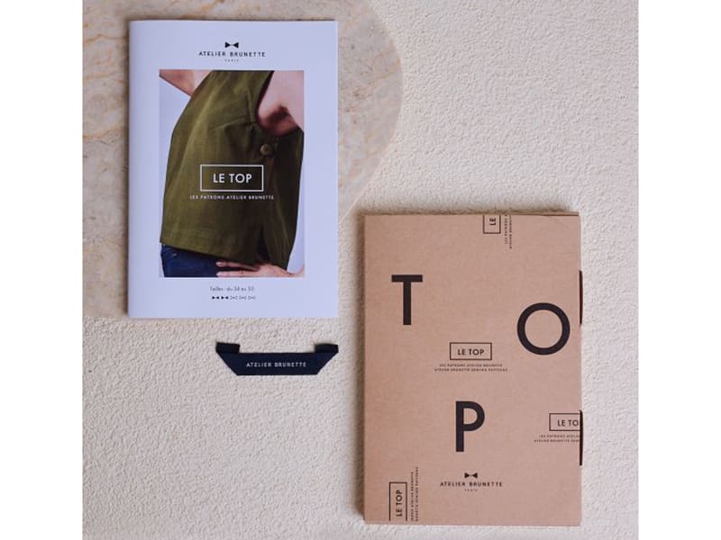 Le Top Atelier Brunette, Papierschnittmuster – Bild 4