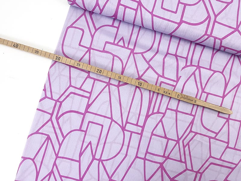 Cotton Voile Town by Nerida Hansen, Lavender – Bild 2